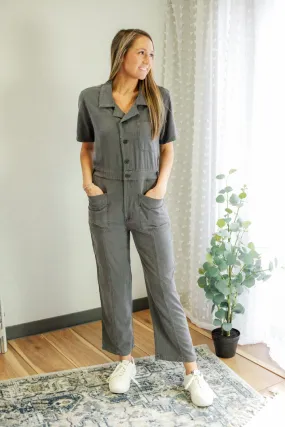 Linen Washed Jumpsuit