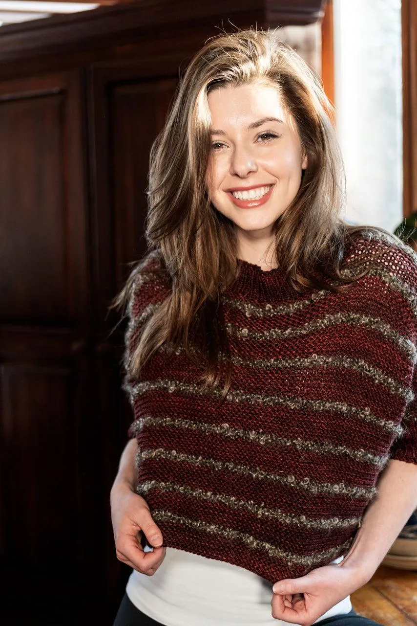 Loop Groop Sweater Free Knitting Pattern