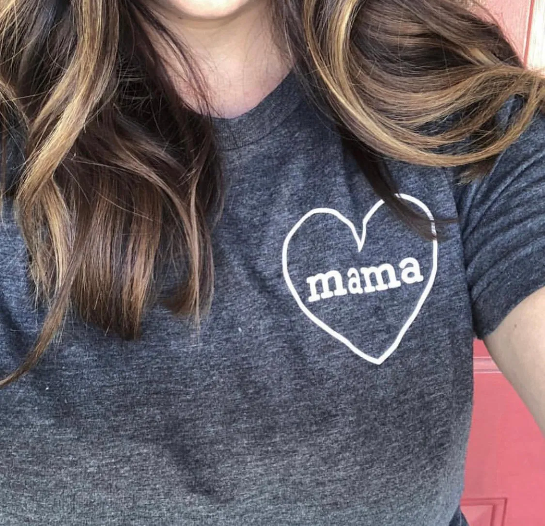 Mama (Heart Around) - Unisex Tee