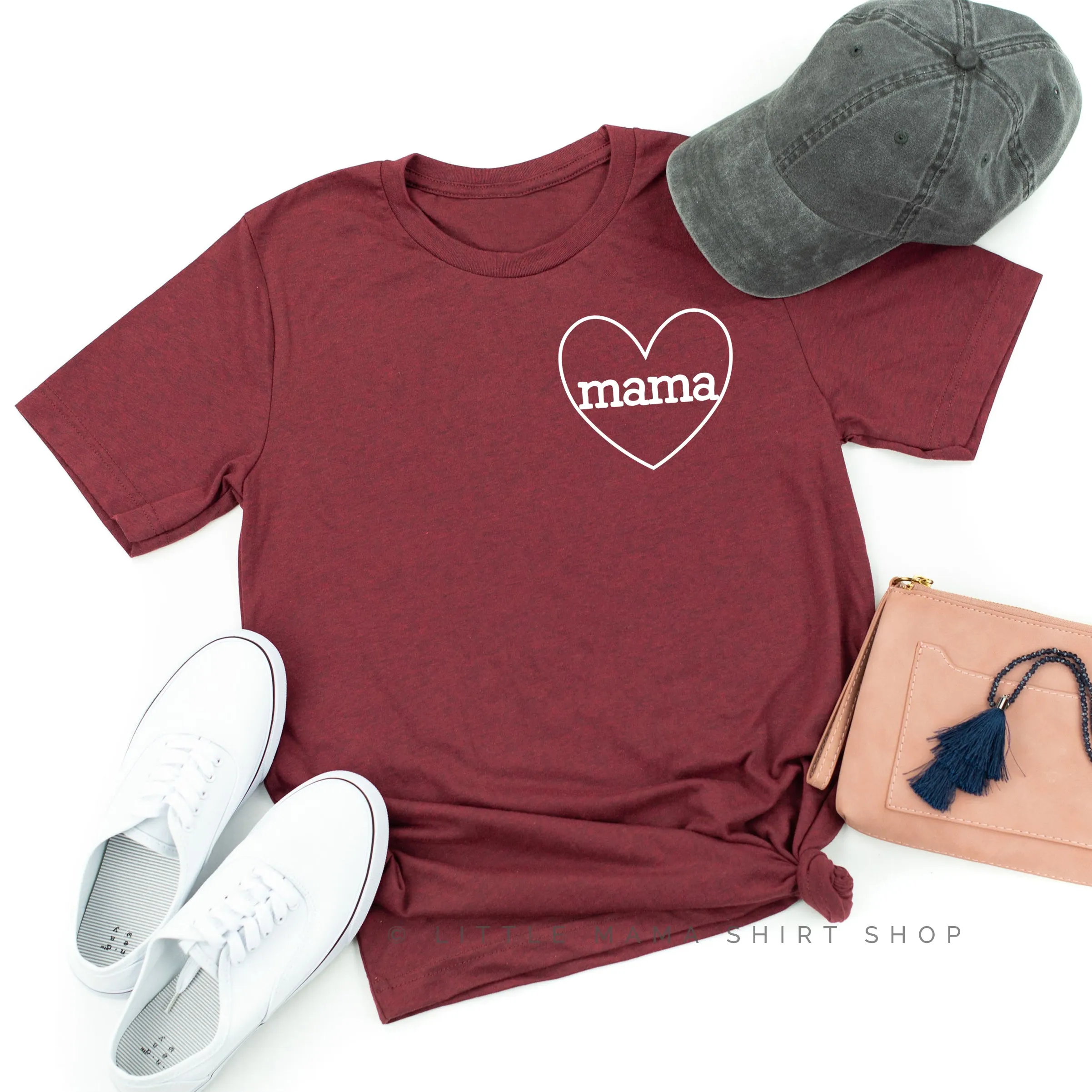 Mama (Heart Around) - Unisex Tee