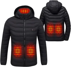 Men and Women's Heated Duck Down Jacket