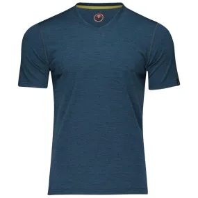 Mens Merino 150 V-Neck Tee (Petrol)