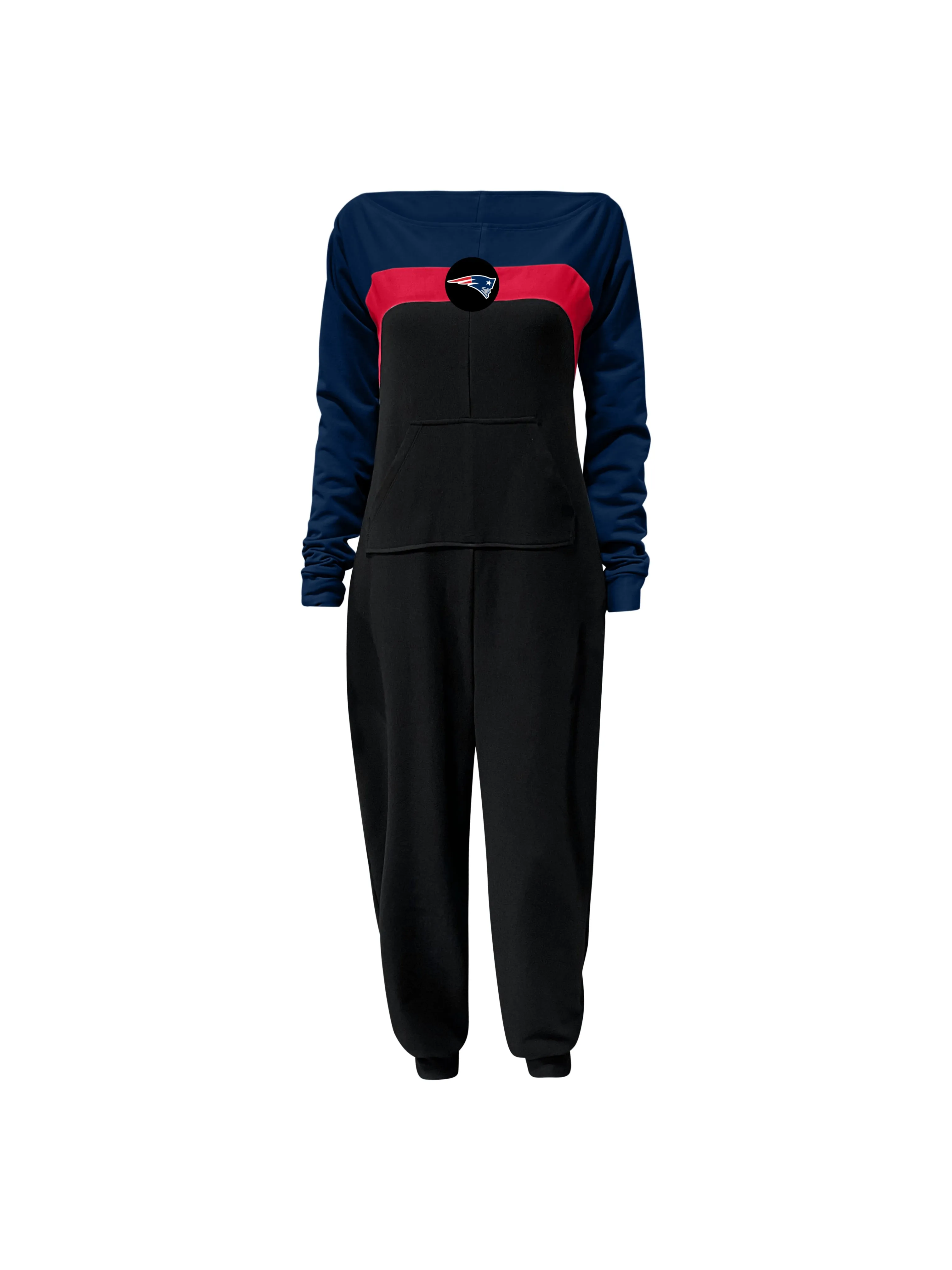 New England Patriots Color Block Jumpsuit