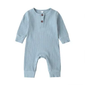 Pin Striped Cotton Jumpsuit