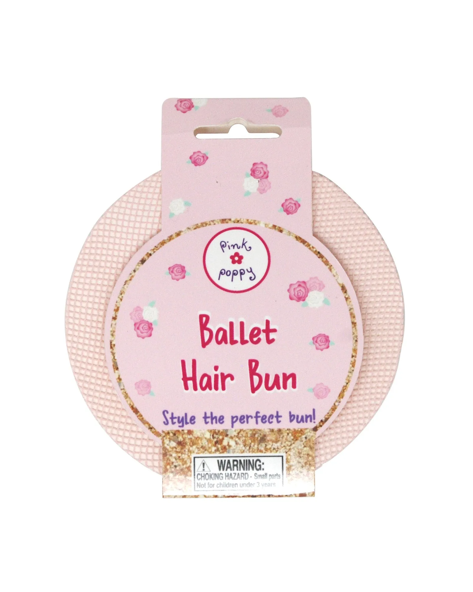 Pink Poppy Ballet Hair Bun