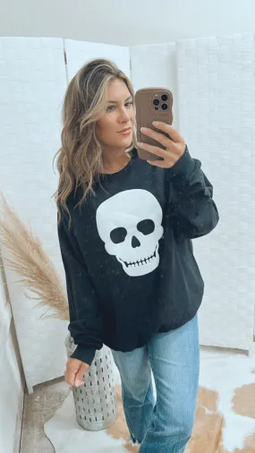 Preorder Glow in the Dark Skull Sweatshirt