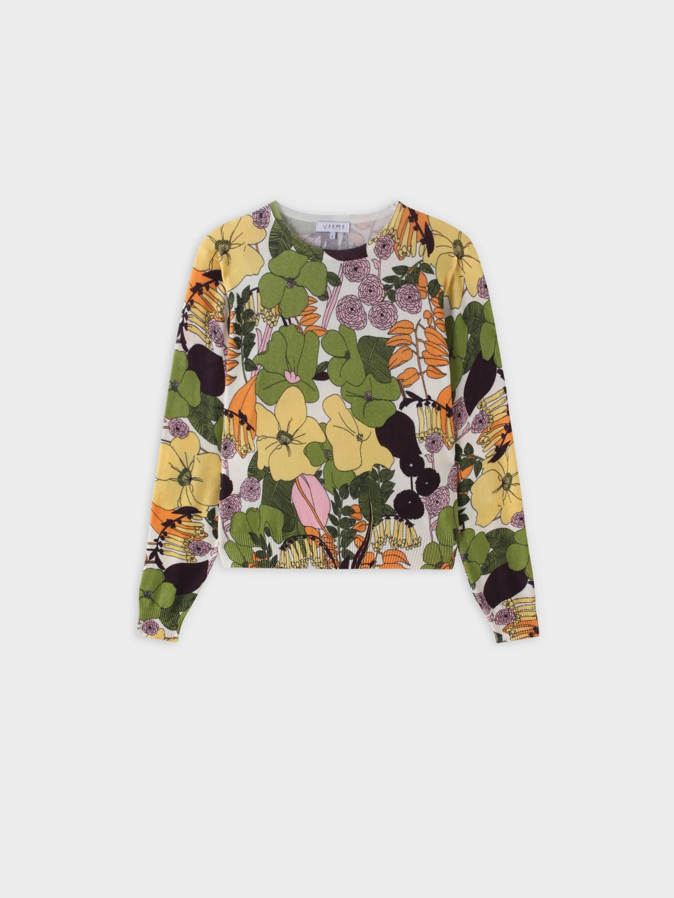 Printed Sweater-Retro