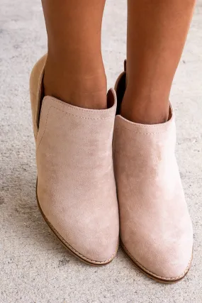 Priscilla Taupe Booties