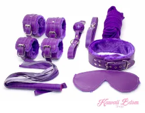 Purple Princess Bondage 7Pcs Set