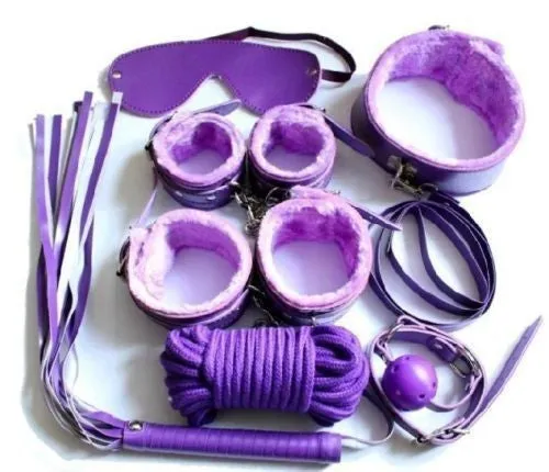 Purple Princess Bondage 7Pcs Set