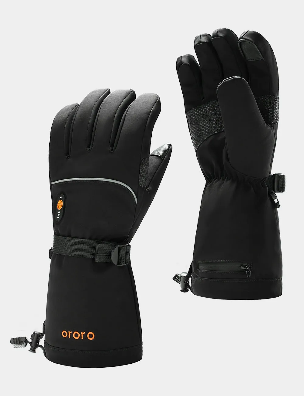 "Buffalo" Heated Gloves - Black