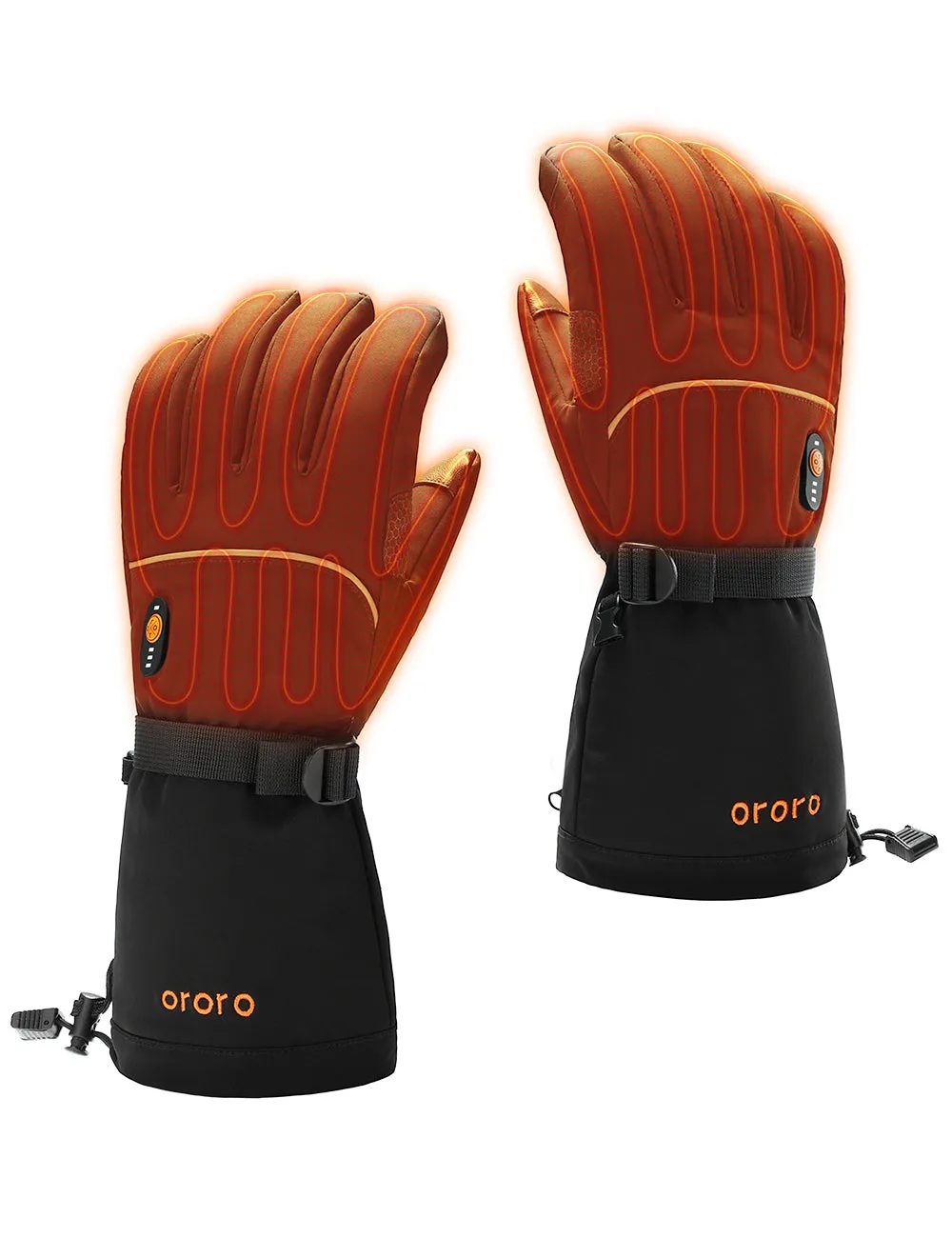 "Buffalo" Heated Gloves - Black