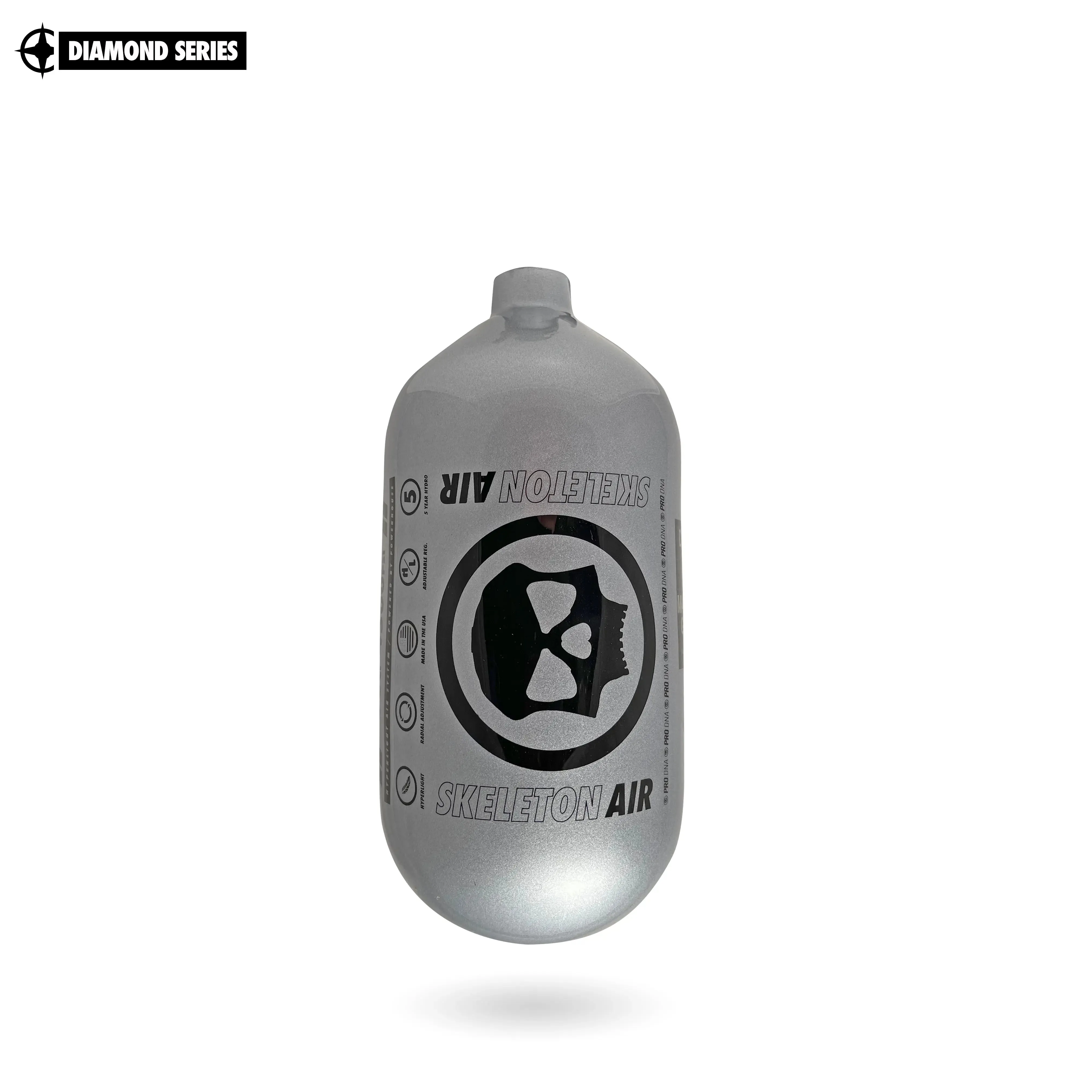 "DIAMOND SERIES" SKELETON AIR HYPERLIGHT AIR TANK 80CI (BOTTLE ONLY)