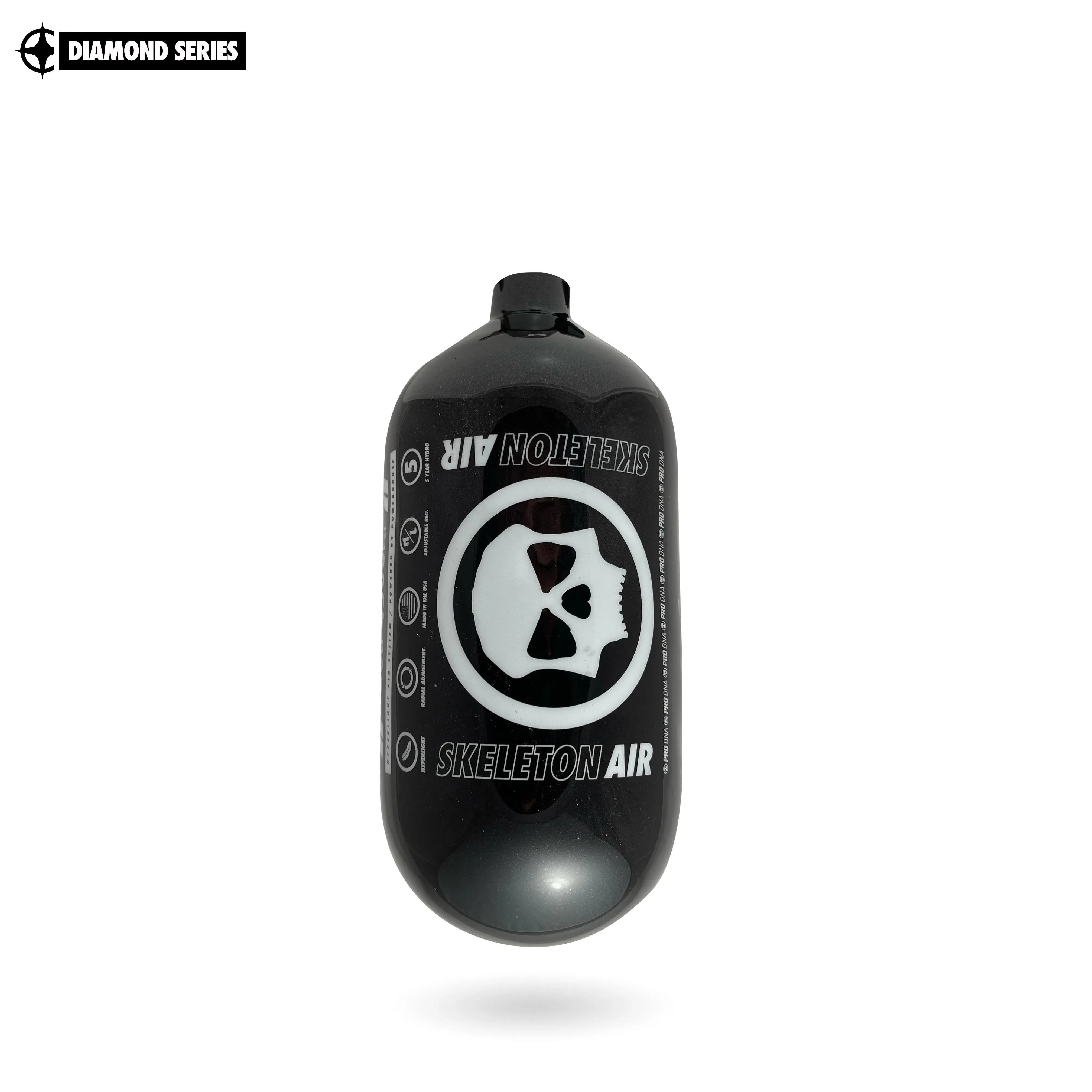 "DIAMOND SERIES" SKELETON AIR HYPERLIGHT AIR TANK 80CI (BOTTLE ONLY)