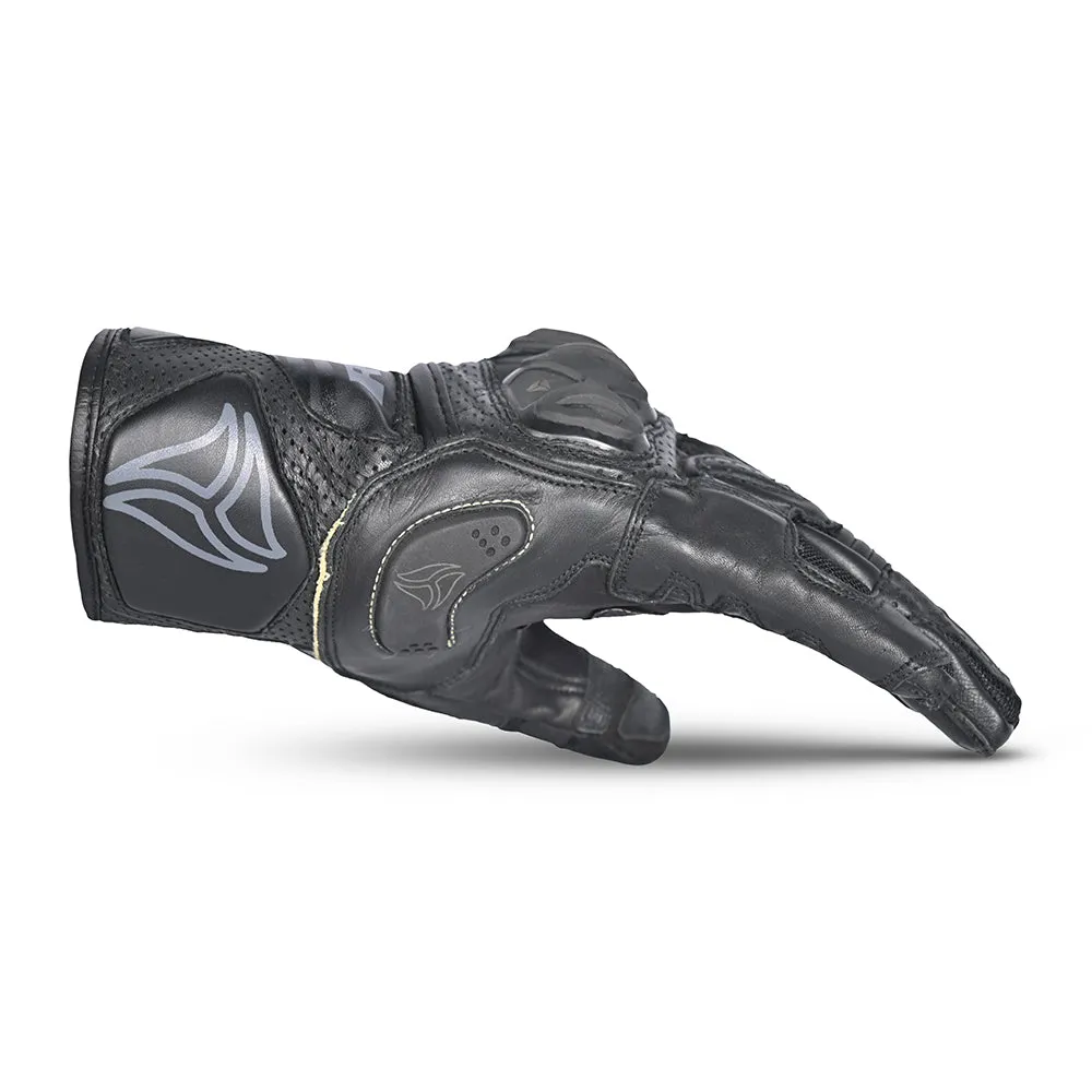 R-TECH Rocco Racing Gloves BLACK