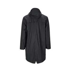 Rains Long Jacket Black Extra Small