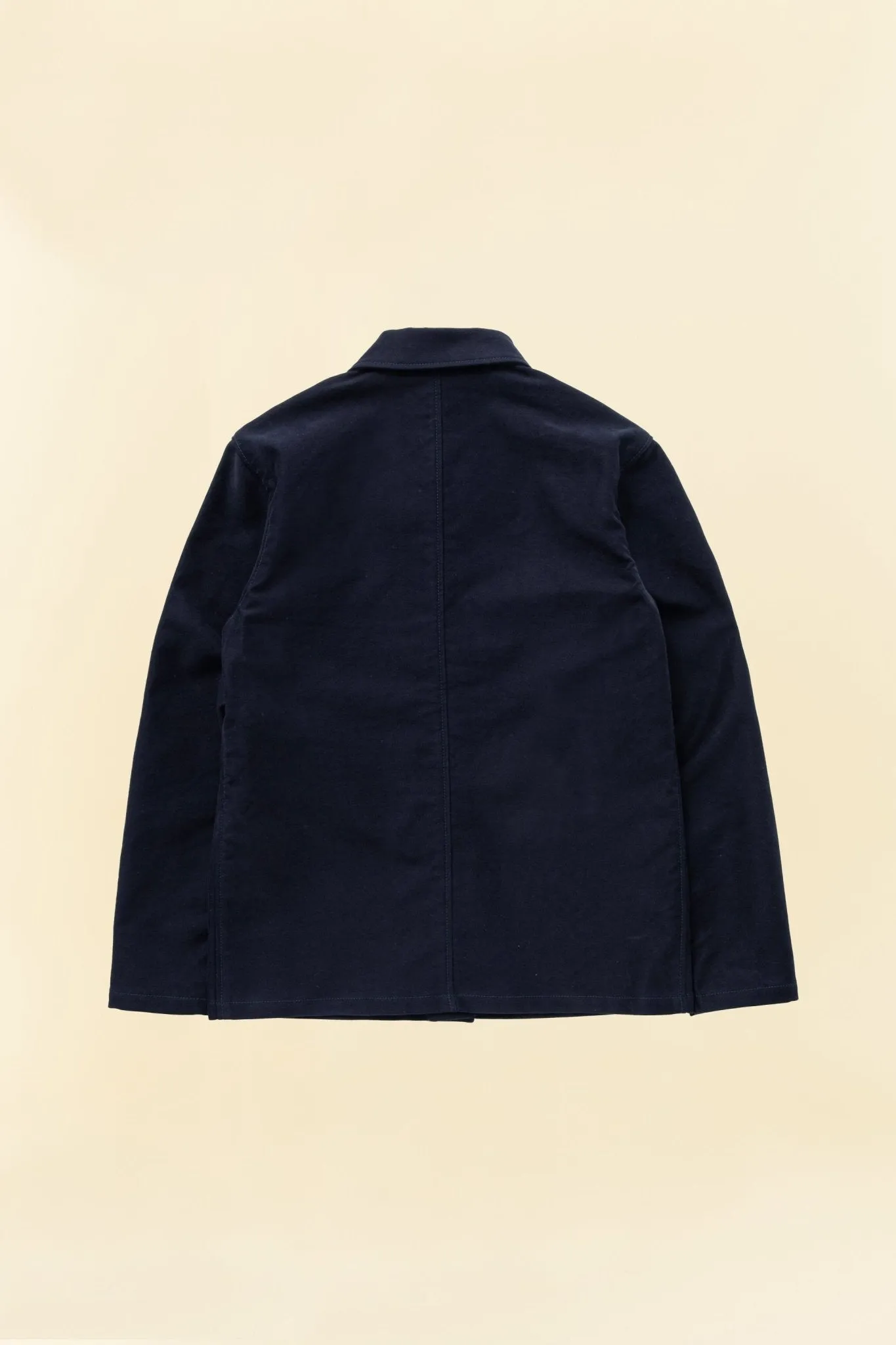 Rats French Work Jacket - Navy Moleskin