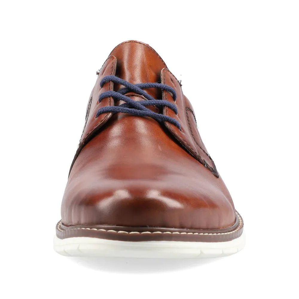 RIEKER MEN'S 14402-24 OXFORD - PEANUT BROWN