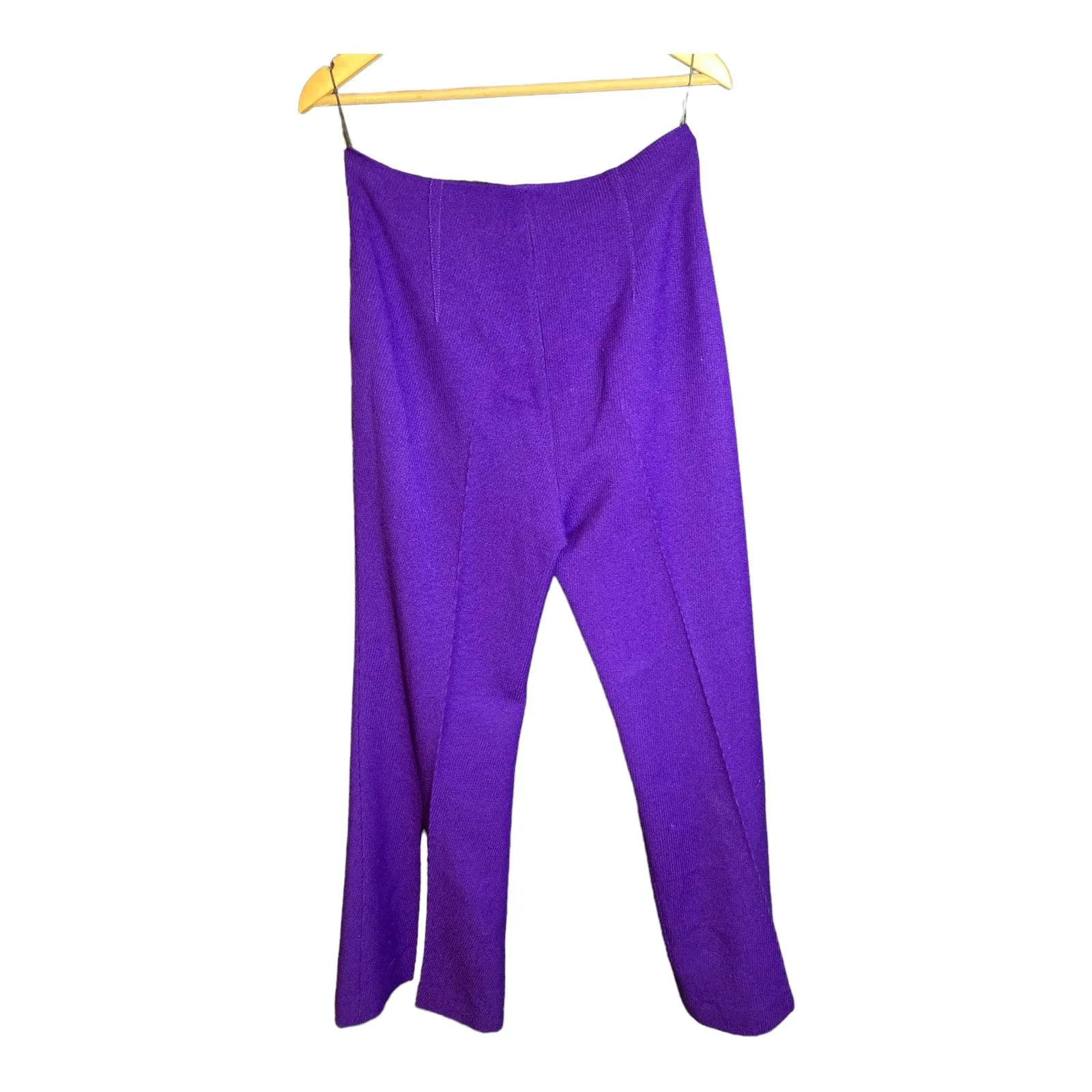 Roland Mouret Purple Trousers UK Size 14