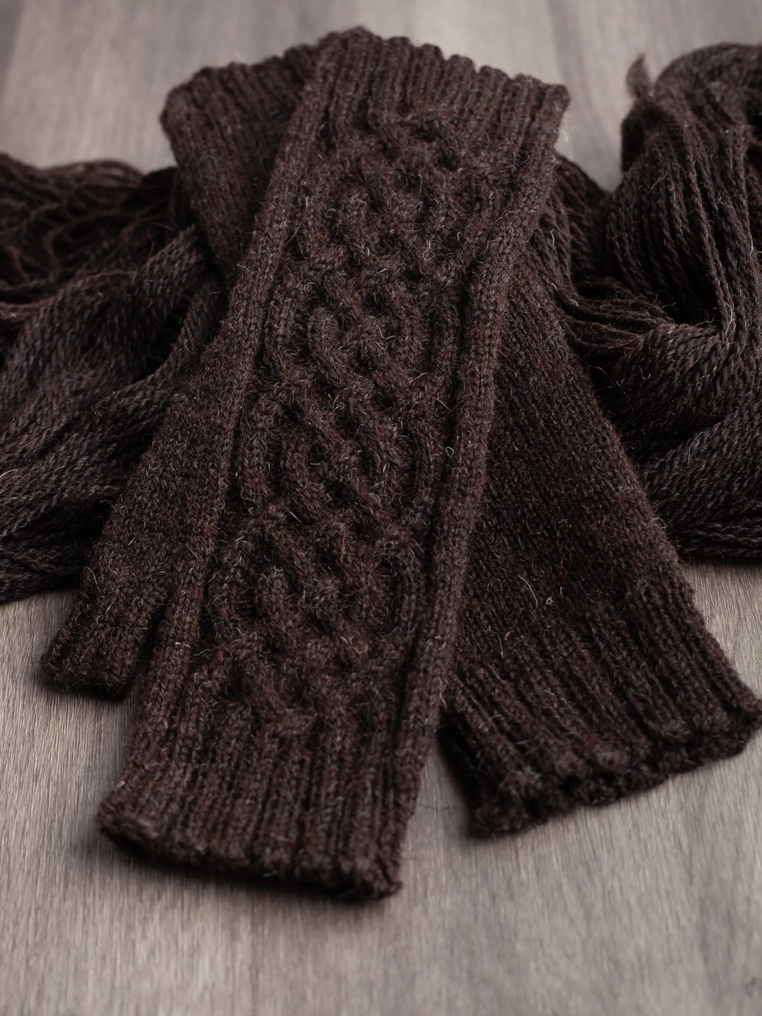 Rust Belt River Mitts <br/><small>knitting pattern</small>