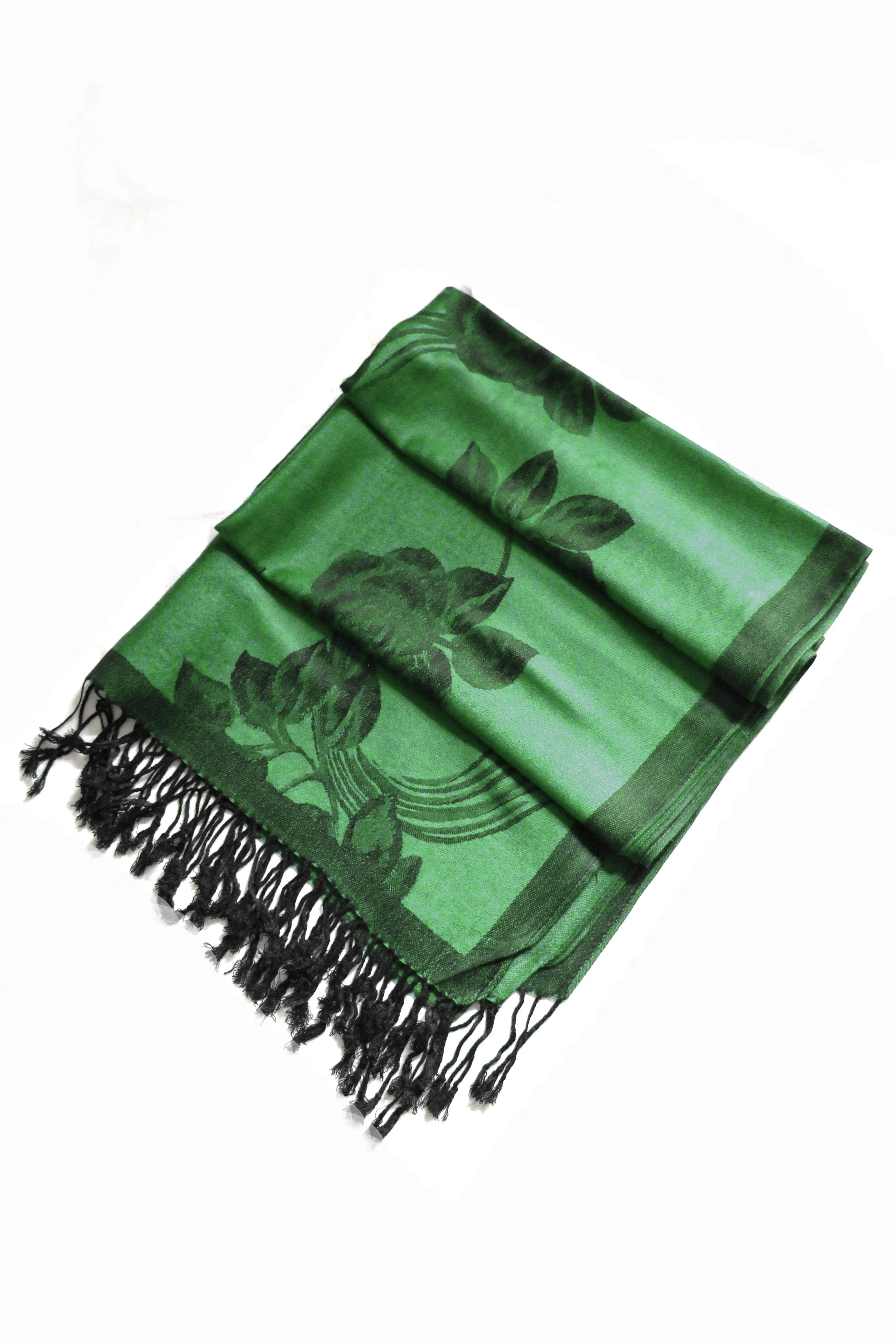 Sakkas Two Tone Rose Pashmina Scarf / Stole / Wrap