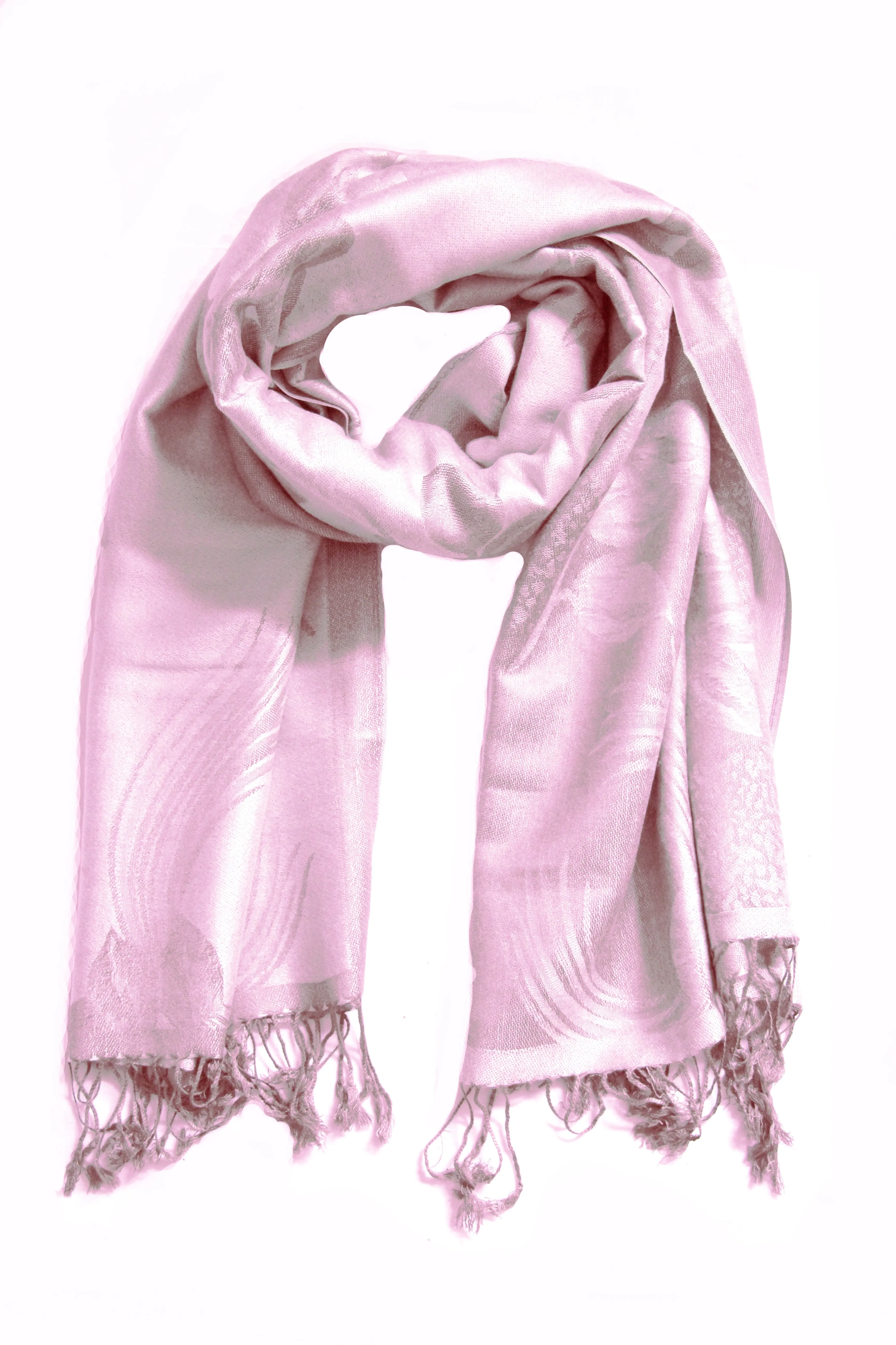 Sakkas Two Tone Rose Pashmina Scarf / Stole / Wrap