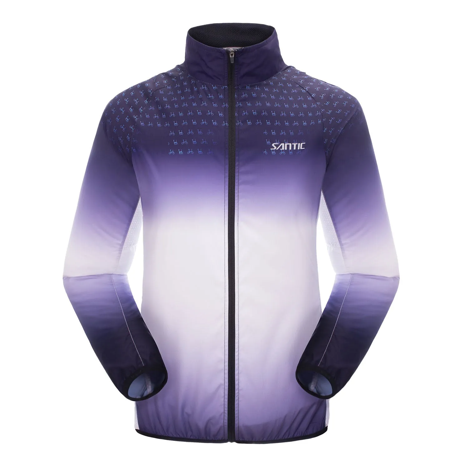 Santic Niro Blue Men Cycling Lightweight Jacket