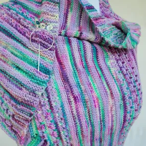 Savvy Slips PDF Knitting Pattern Download Easy Shawl