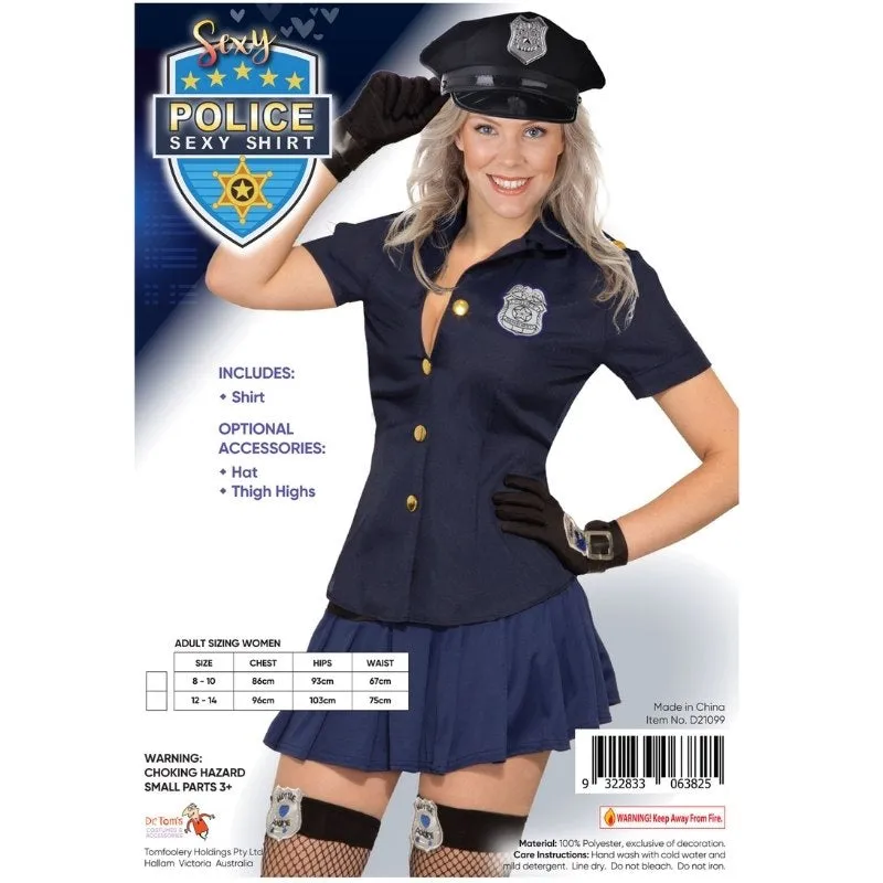 Sexy Police Ladies Shirt - Dr Toms