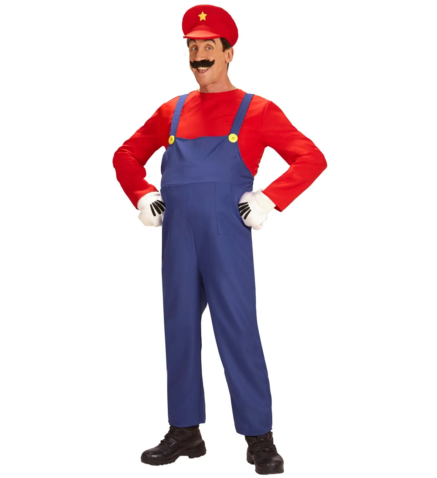 Super Plumber Mario Red Costume