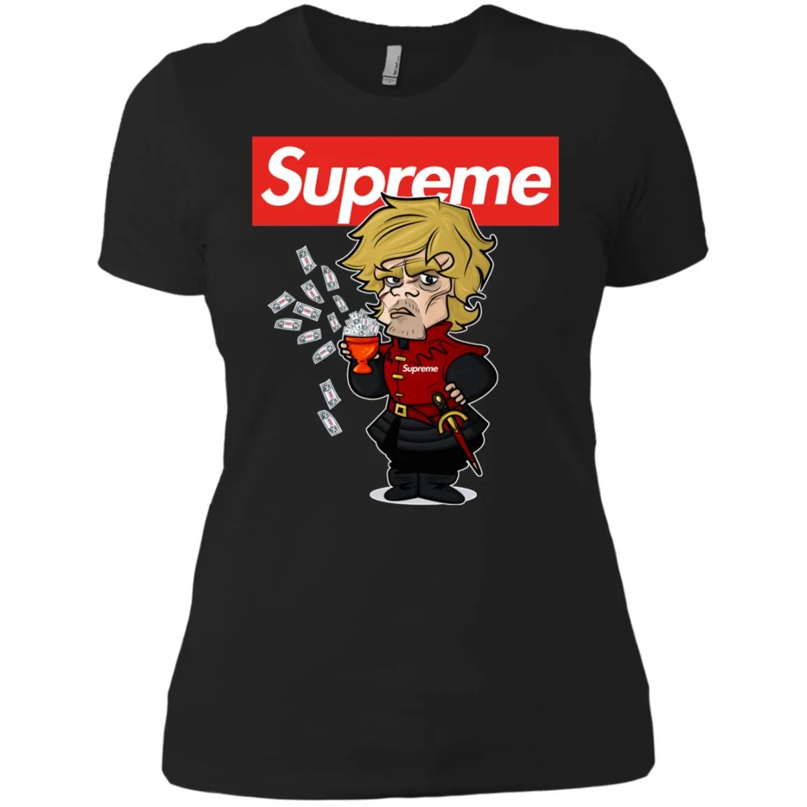 Supreme Tyrion Game Of Thrones T-shirt Women Cotton T-Shirt