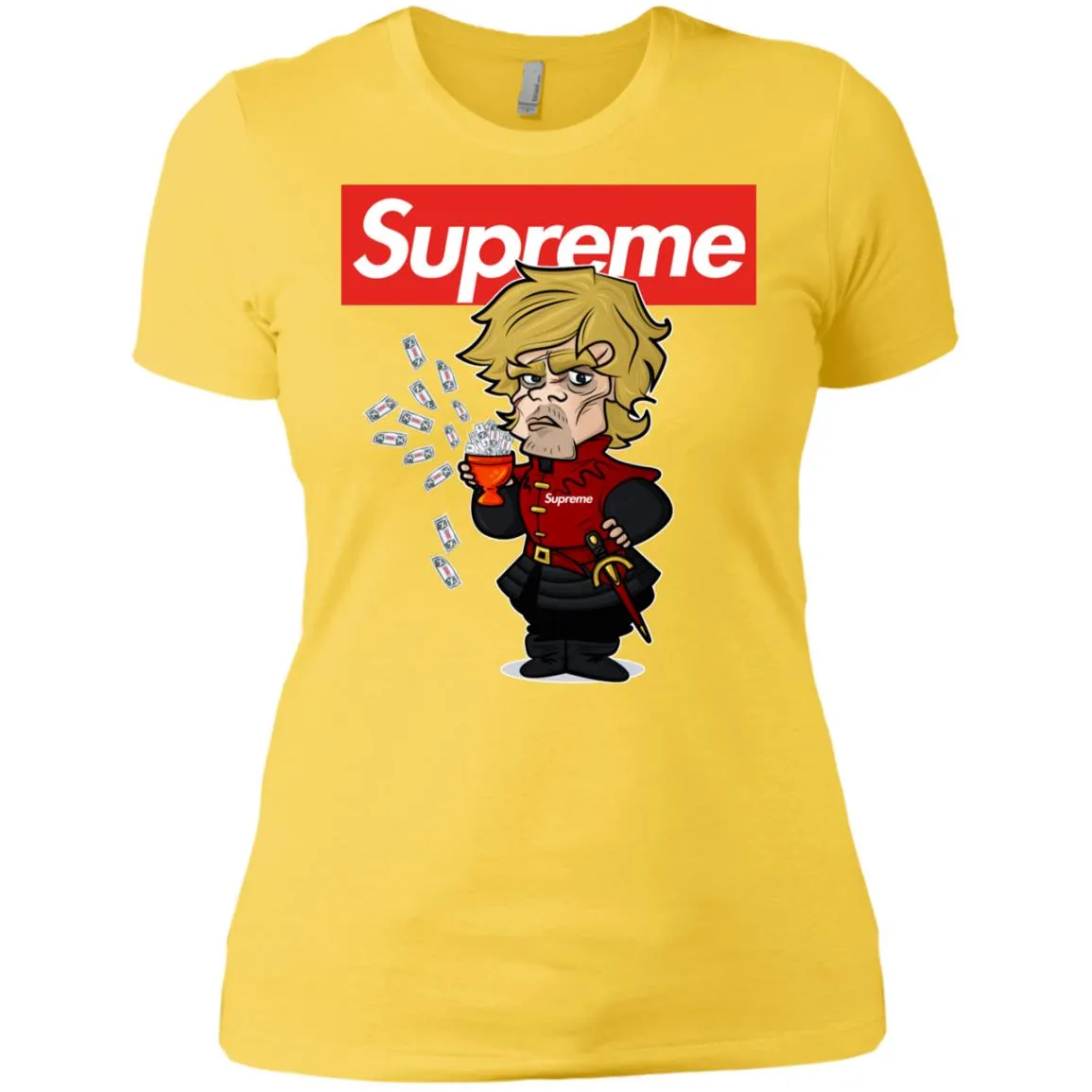 Supreme Tyrion Game Of Thrones T-shirt Women Cotton T-Shirt