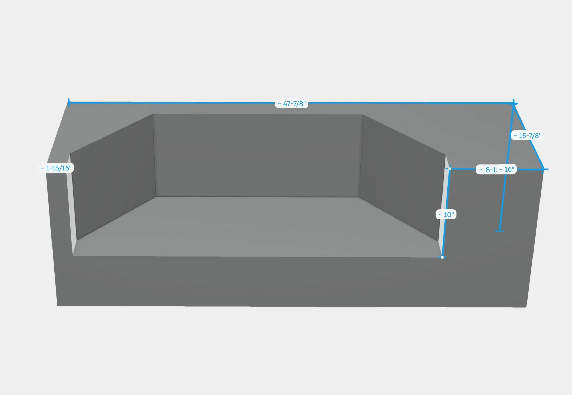 Tec Vanlife Stainless Steel Over-the-Wheel Well Water Tank