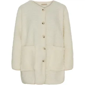 Teddy Jacket Off White