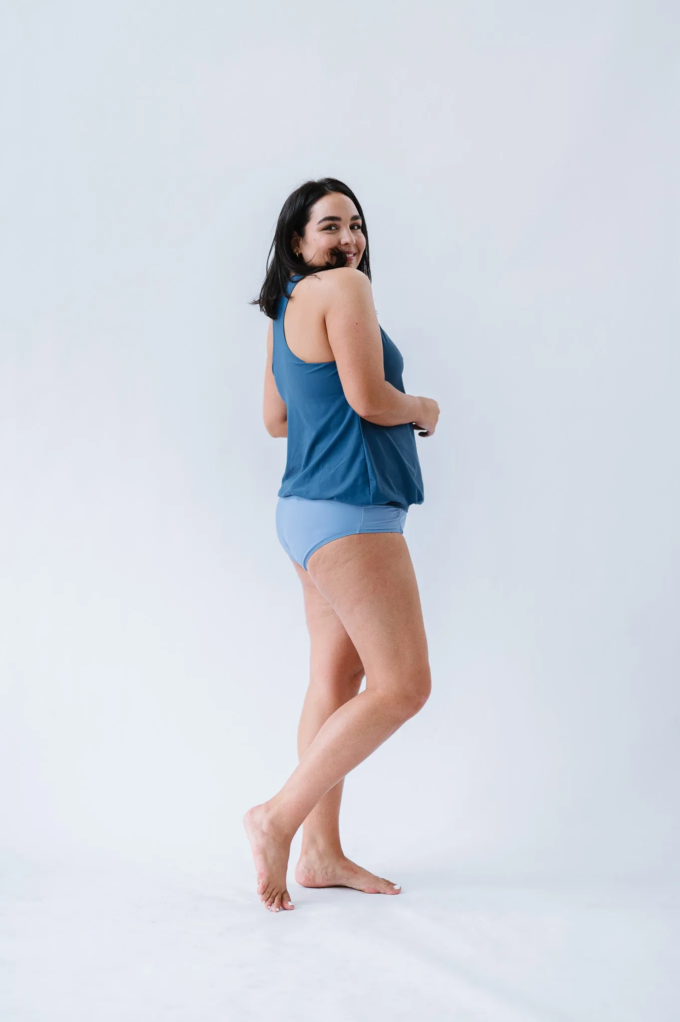 The Chase Top | Deep Blue