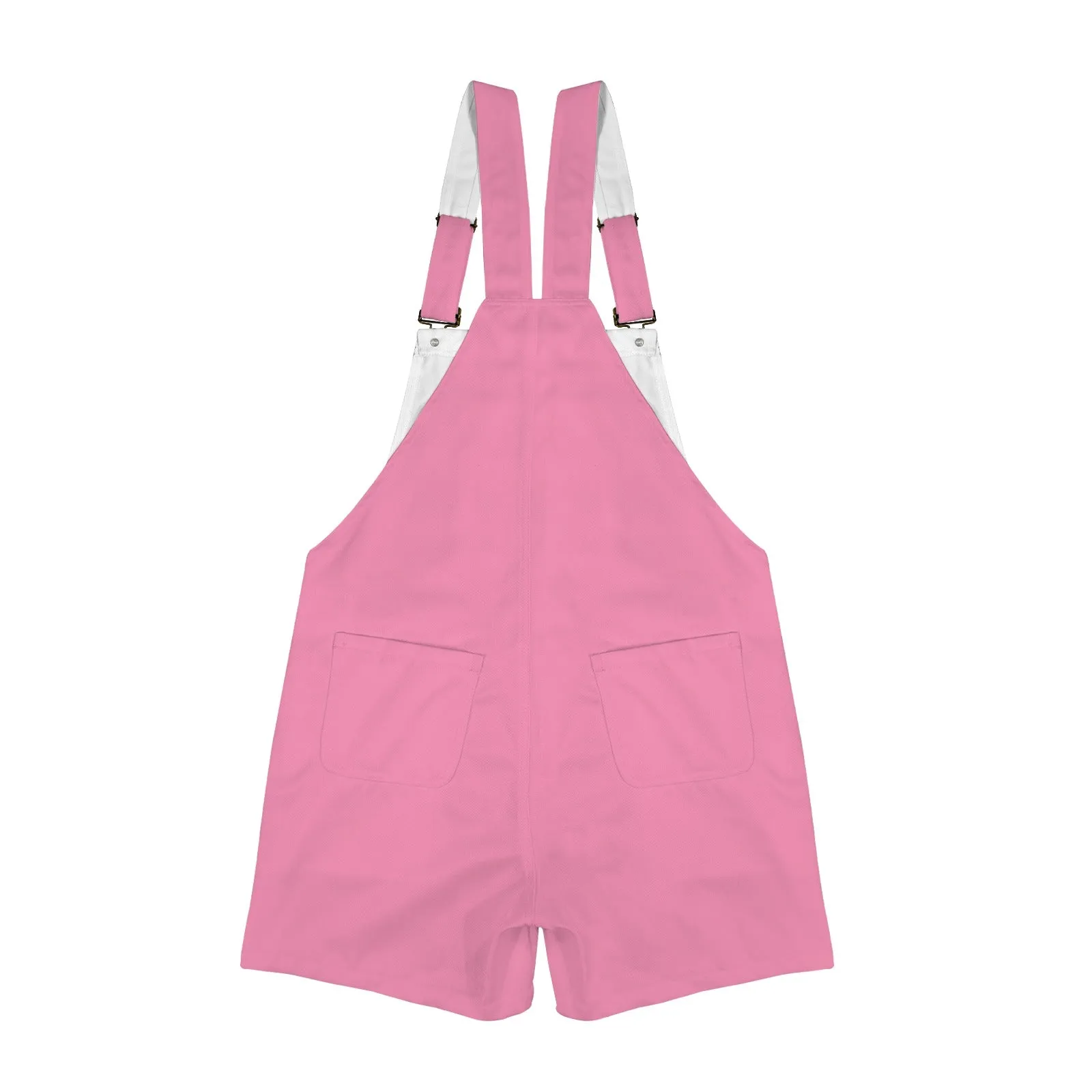 This is my 80's Costume Persian Pink Emerson Easy-Wear Jumpsuit Unisex Shorts Suspender Jumpsuit