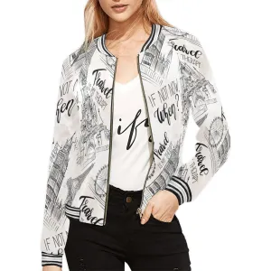 Travel if not now When awd1120 Bomber Jacket for Women