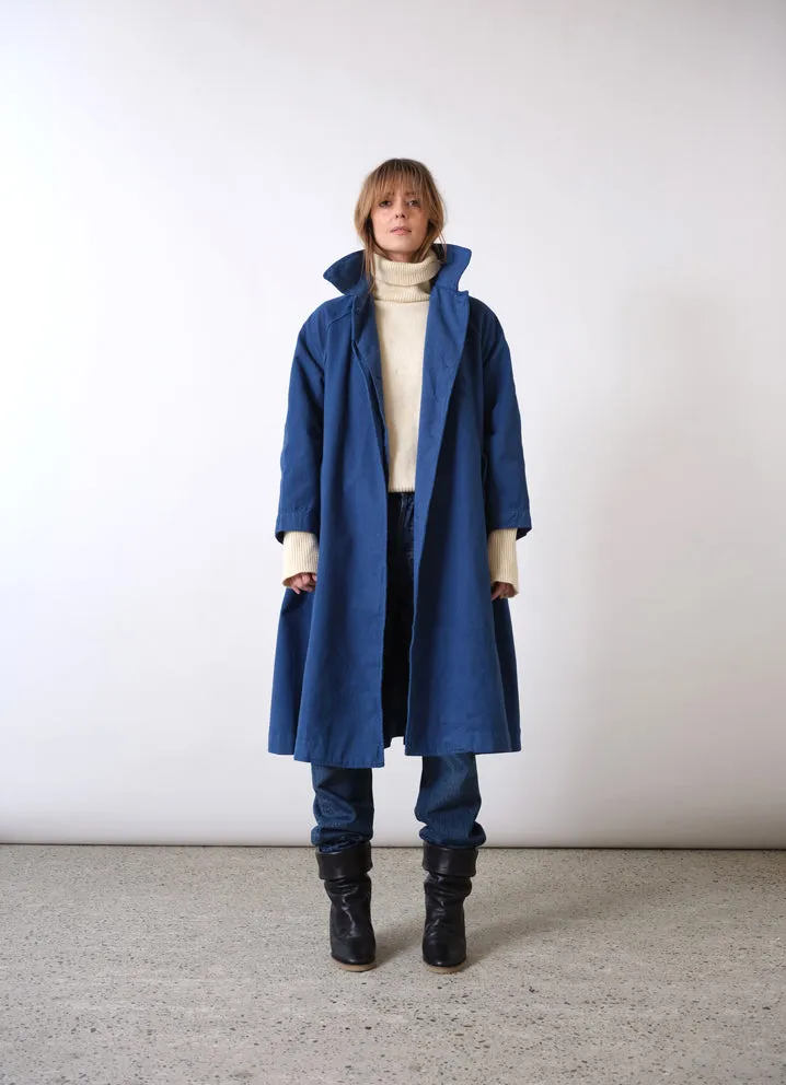 Trench bleu Blandine