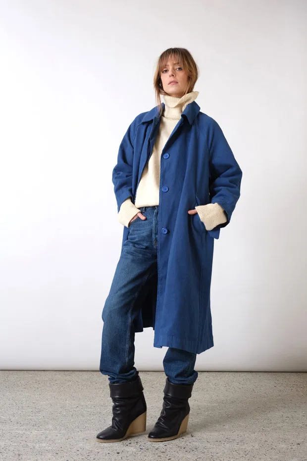 Trench bleu Blandine