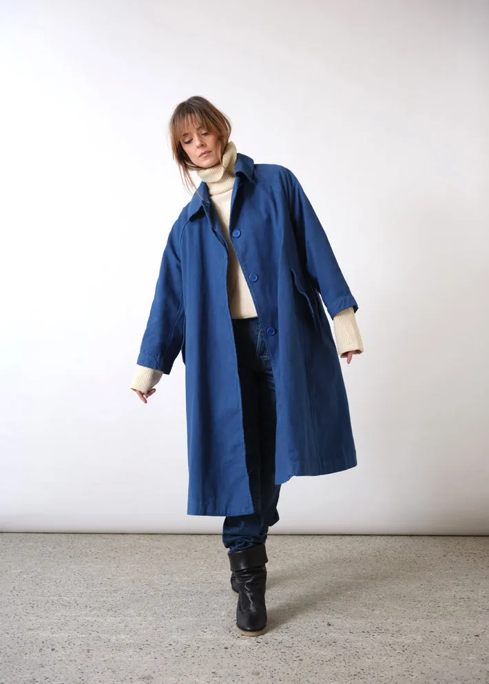 Trench bleu Blandine