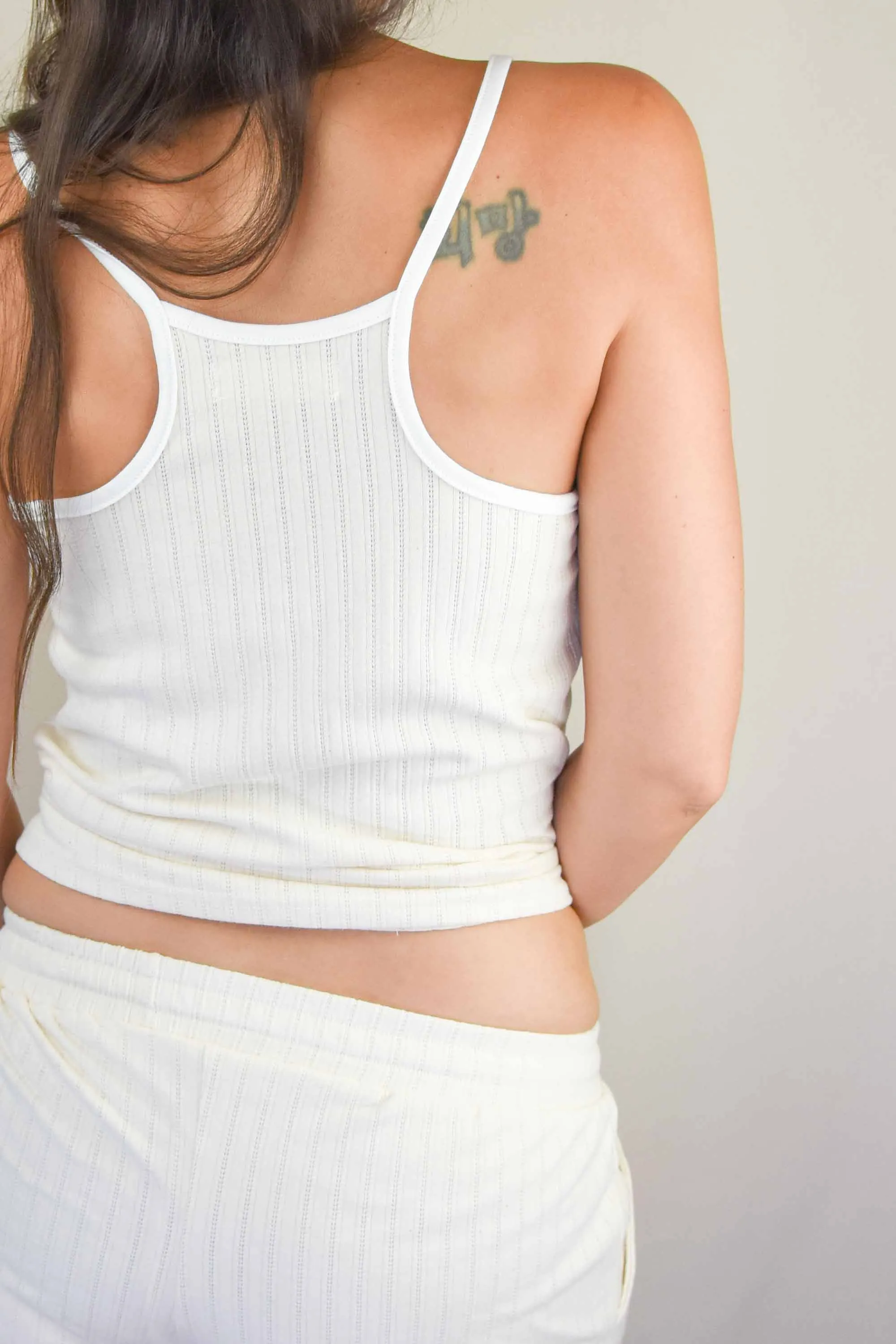 Undyed Organic PJ Cami