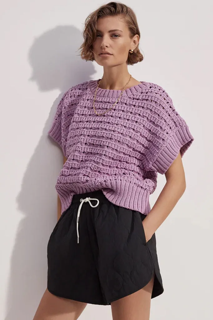 Varley - Fillmore Knit - Smoky Grape