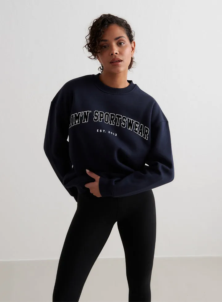 Varsity Sweatshirt | Navy