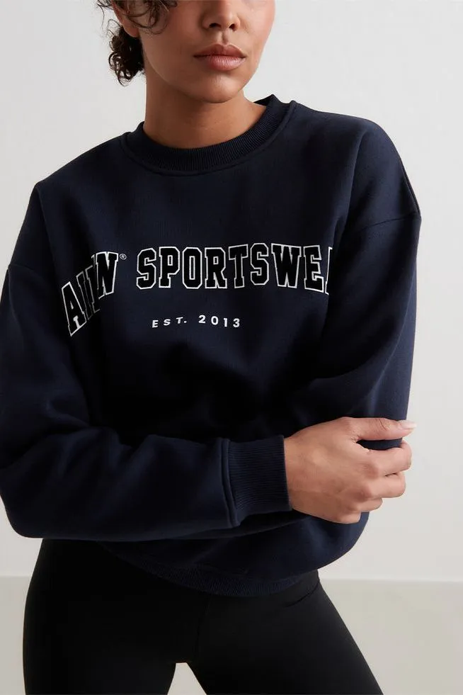 Varsity Sweatshirt | Navy