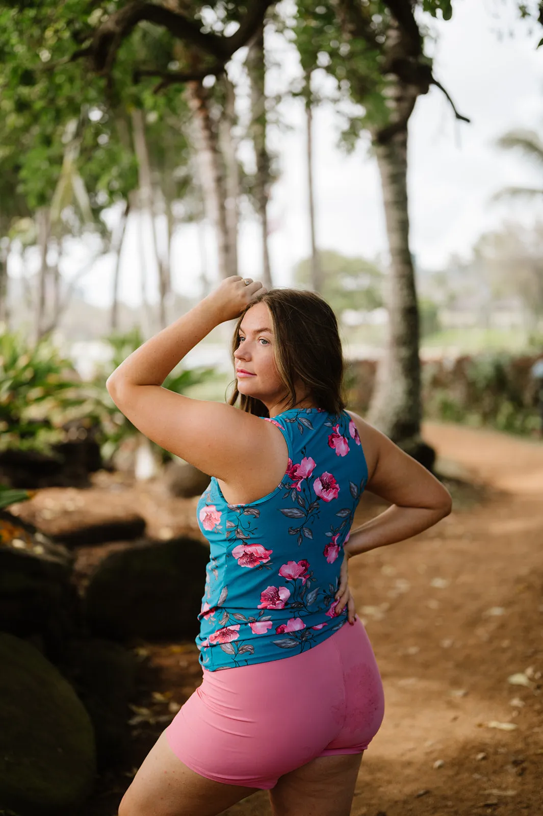 Wanderlust Top | Blue Floral | Final Sale