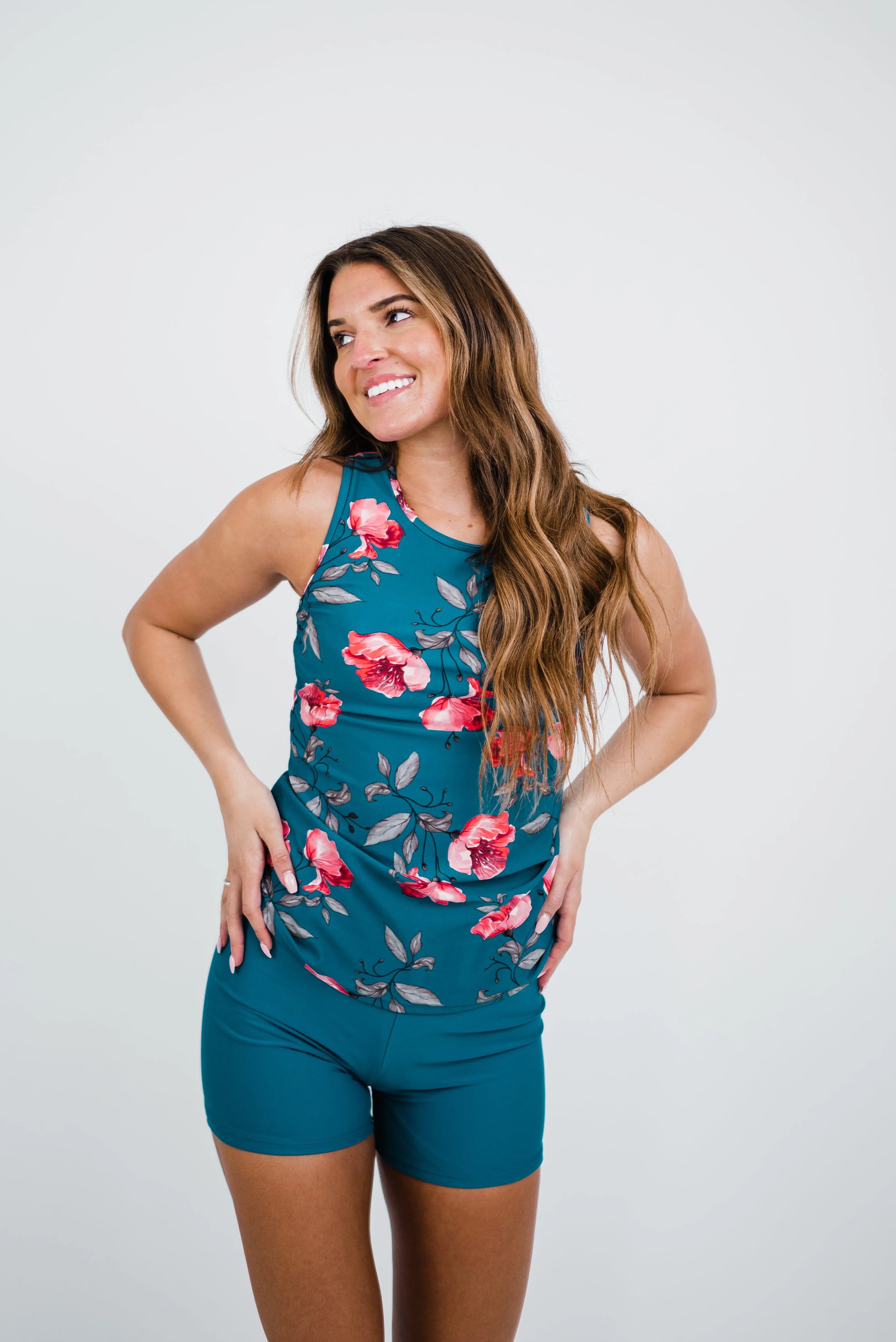 Wanderlust Top | Blue Floral | Final Sale