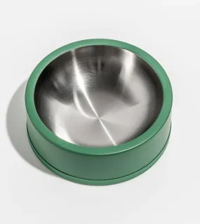 Wild One Nonslip Stainless Steel Dog Bowl (Spruce)