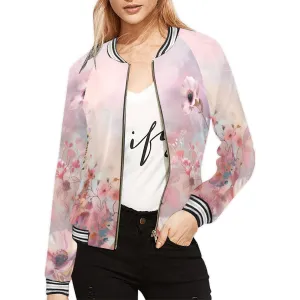 Wildflowers Bomber Jacket for Women