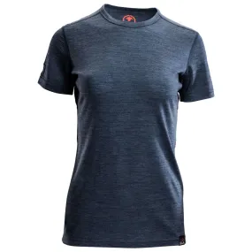 Womens Merino 150 Short Sleeve Crew (Denim)