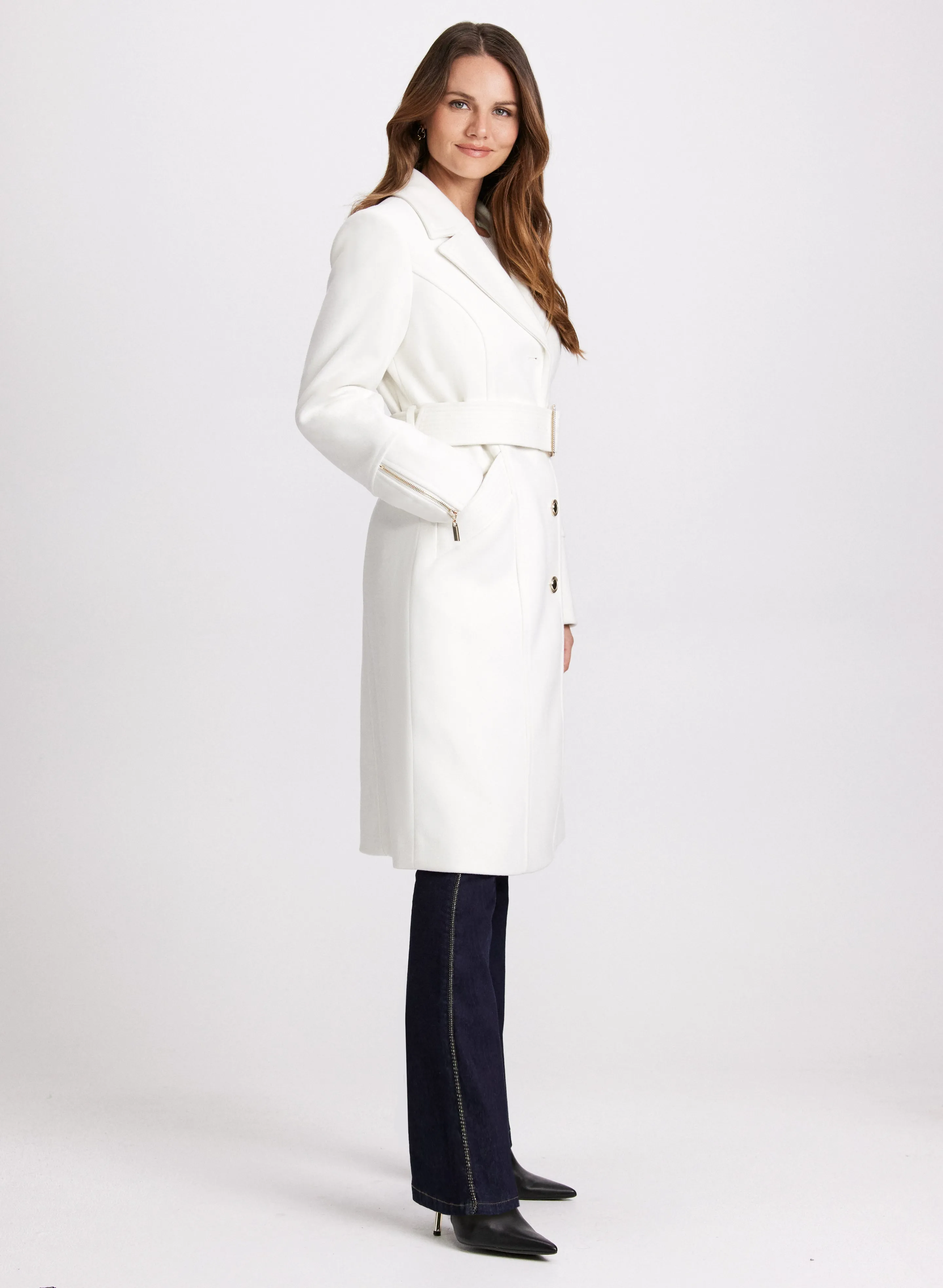 Wool-Blend Coat